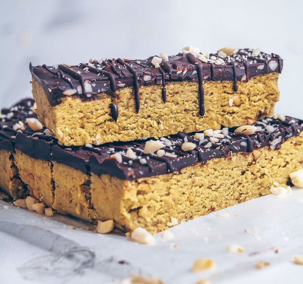 Peanut Butter Protein Bars 🥜