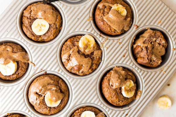 Banana Protein Muffins 🍌